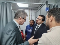 بجولة تفقديه و متابعة ميدانية من أ د / محمد الاشهب عميد كلية طب على اقسام الاستقبال والطوارئ بالمستشفيات الجامعية