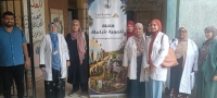 جامعة بنها تنظم قافلتها الطبية الثانية بميت نما .. الكشف على 303 طالب وصرف العلاج بالمجان